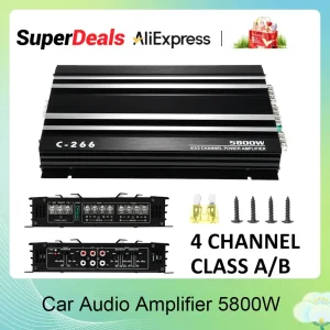 4-Channel Car Amplifier