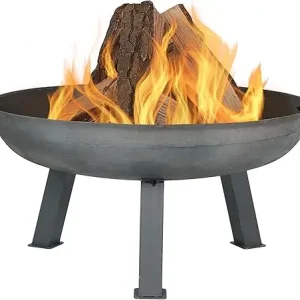 Heavy-Duty Cast Iron Fire Pit