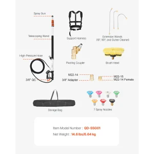 Telescopic Pressure Washer Wand
